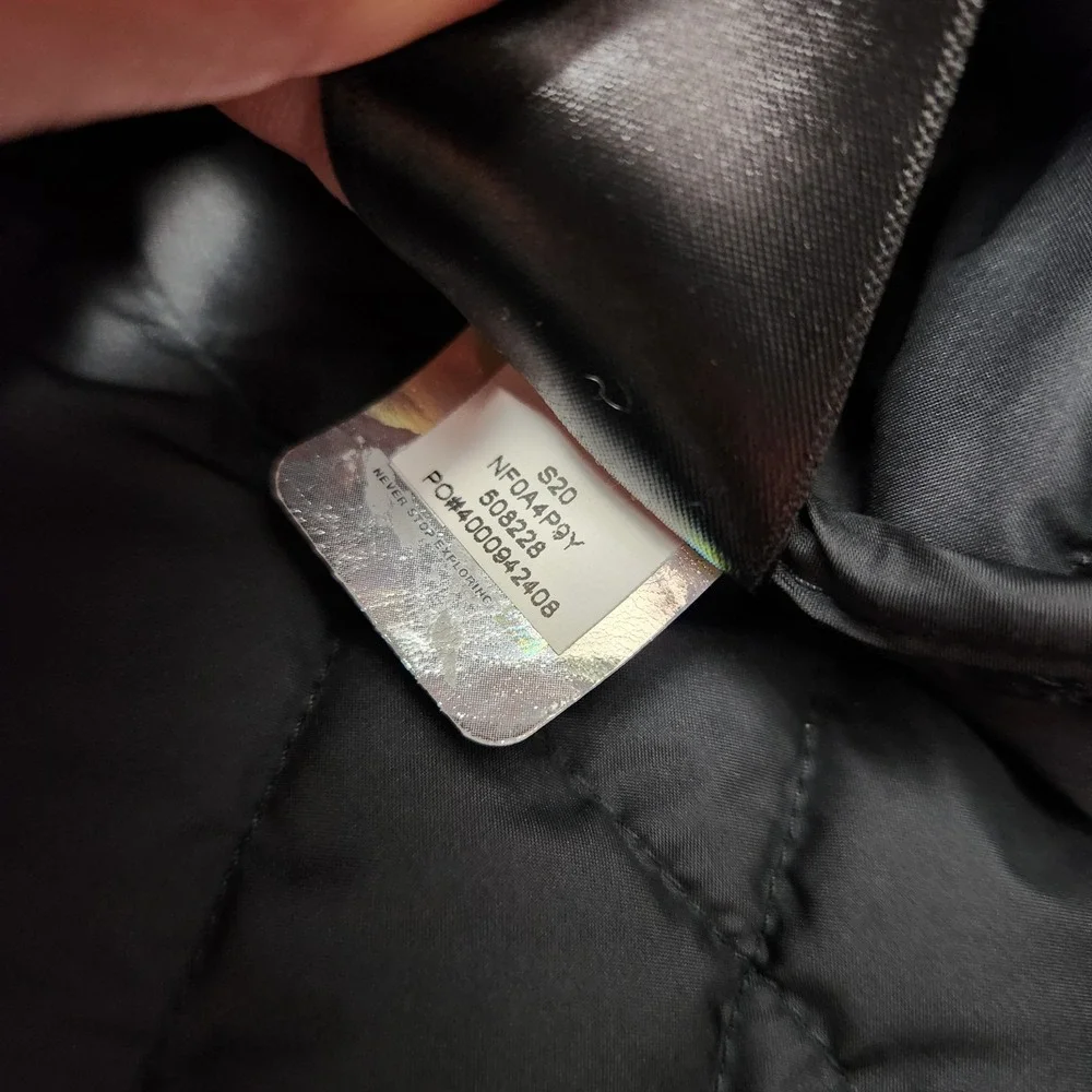 The North Face Puffer Vest Men XL Thermoball Primaloft Black Full Zip